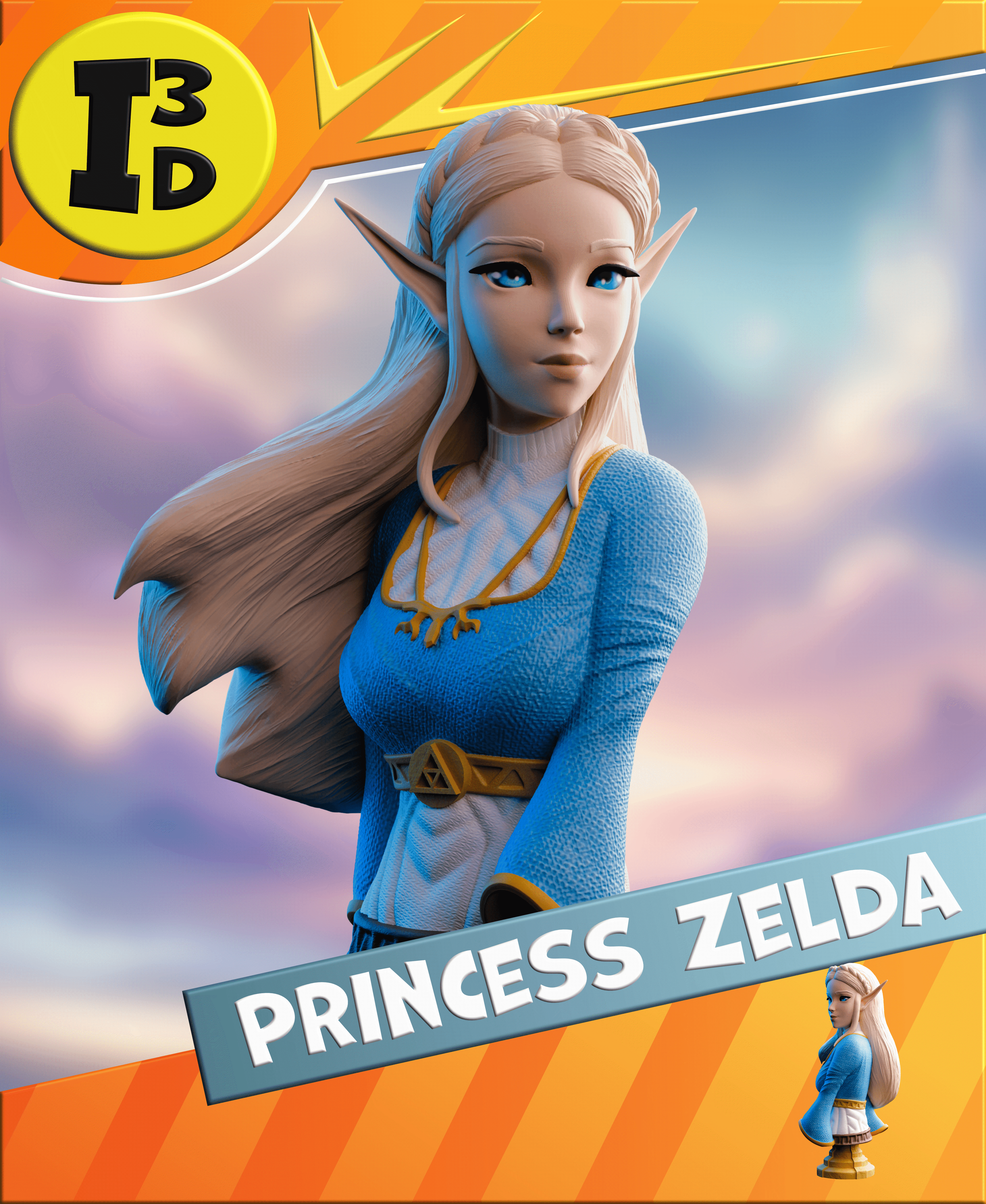 Zelda 3d model