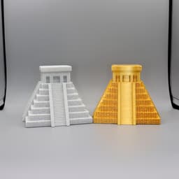 Aztec temple 3d model