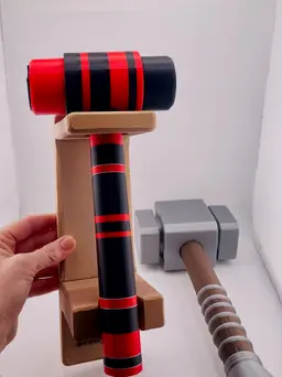 Holder for Double Clicker Hammers 3d model
