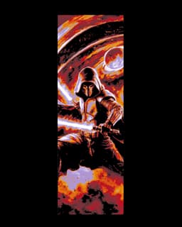 Fanart - Star Wars Legends a Sith Lord of the Past - Set of bookmarks 3d model