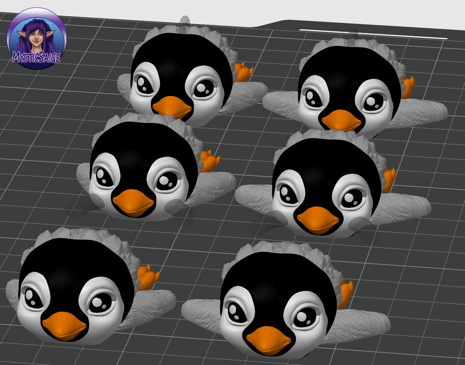Penguin Puffling - Exclusive Model 3d model