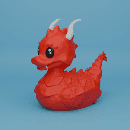 Dragon Duck 3d model