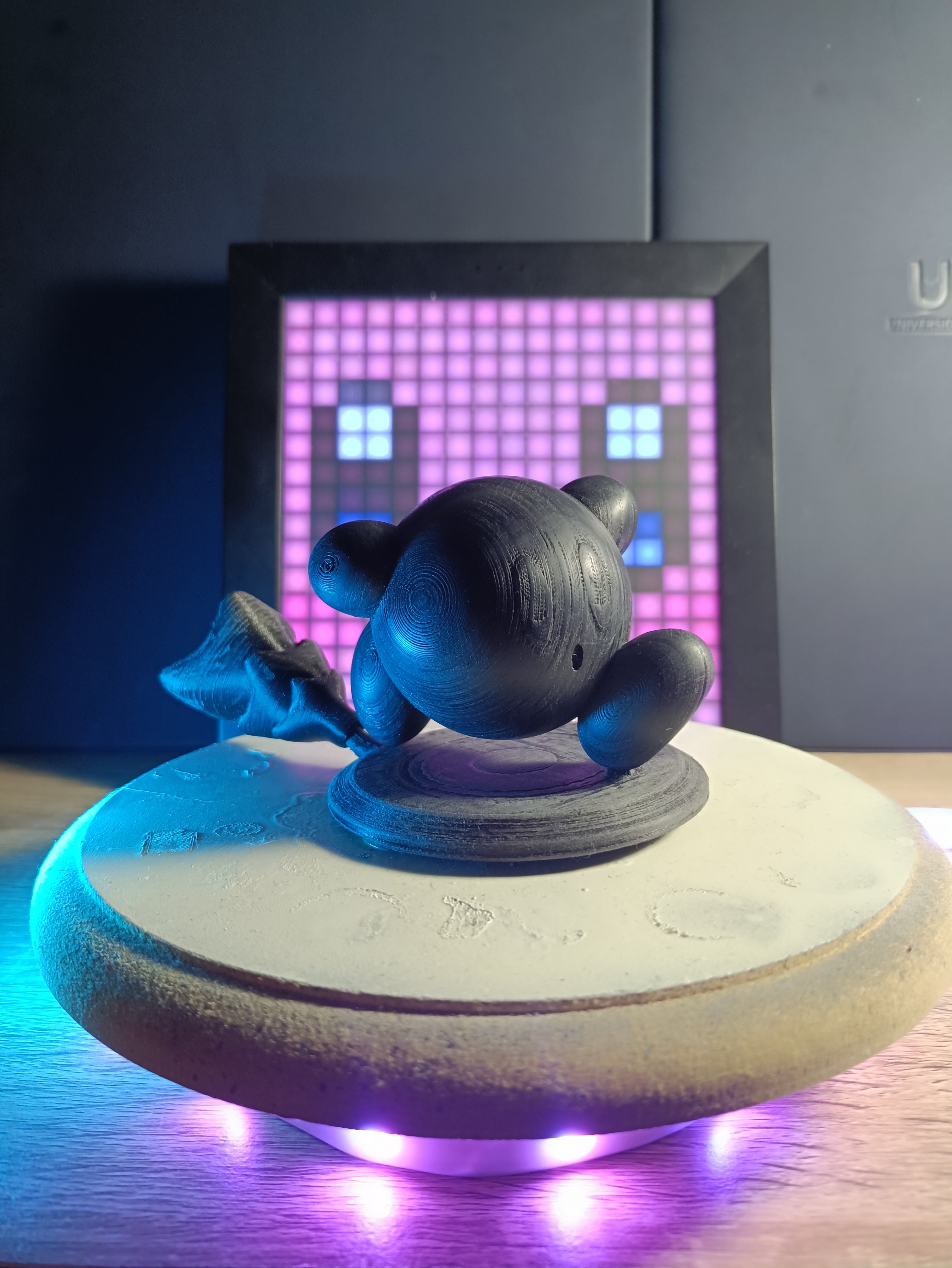Kirby running 3d model