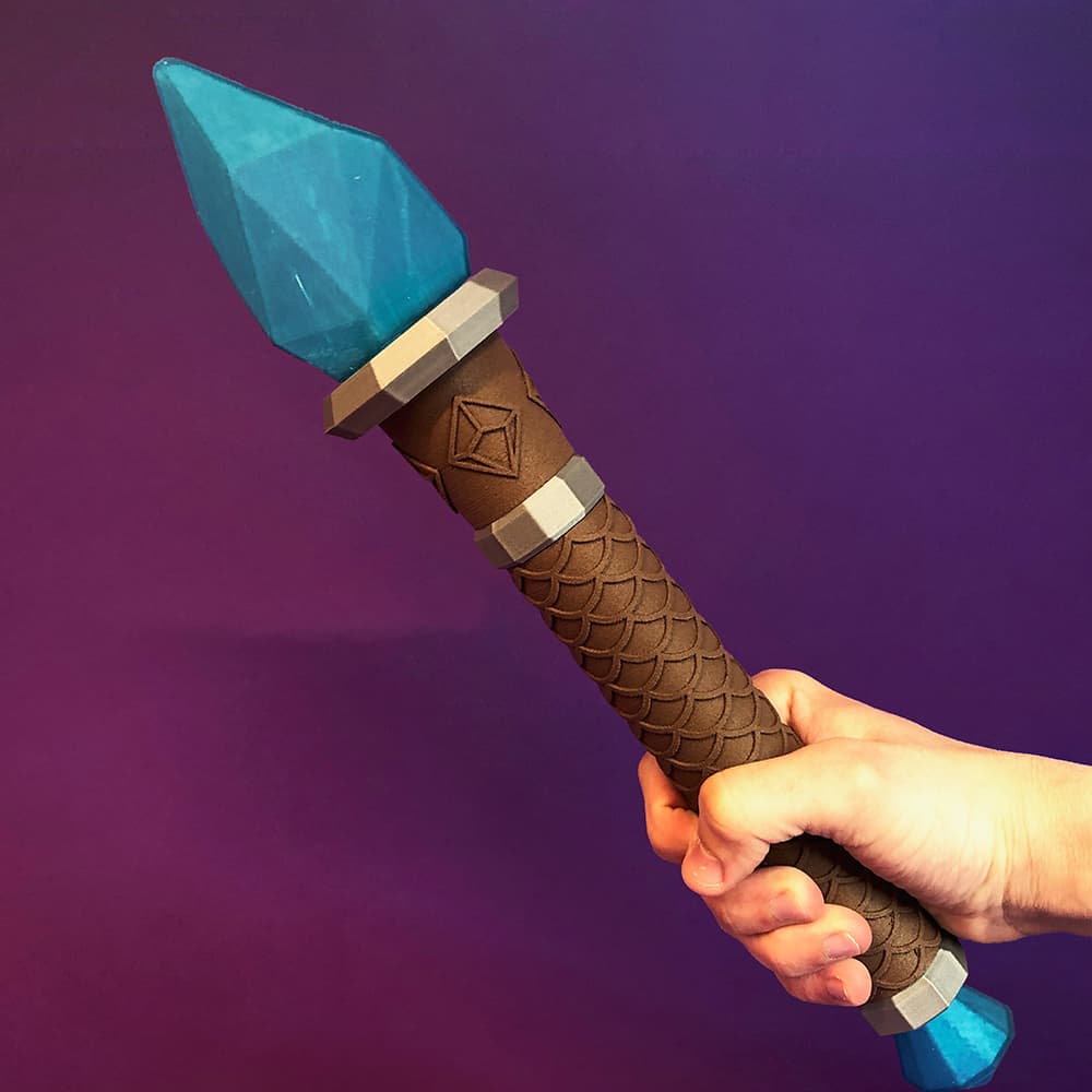 DnD Dice Box - Wizard Wand 3d model