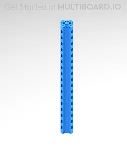 9 MU - X Multiboard Beam 3d model