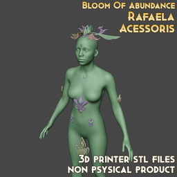 Rafaela Bloom Of Abundance Cosplay Accessories Mobile Legends: Bang Bang 3d model