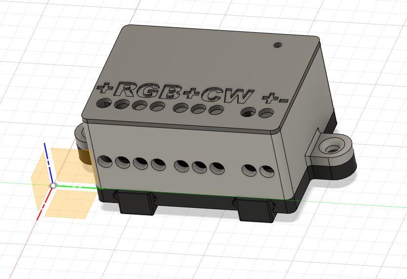 RGBWW Controller Case v3 3d model