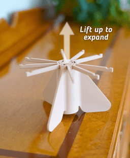 Collapsible Keychain Rack - Print in Place Keychain Rack - Prints for Sellers 3d model