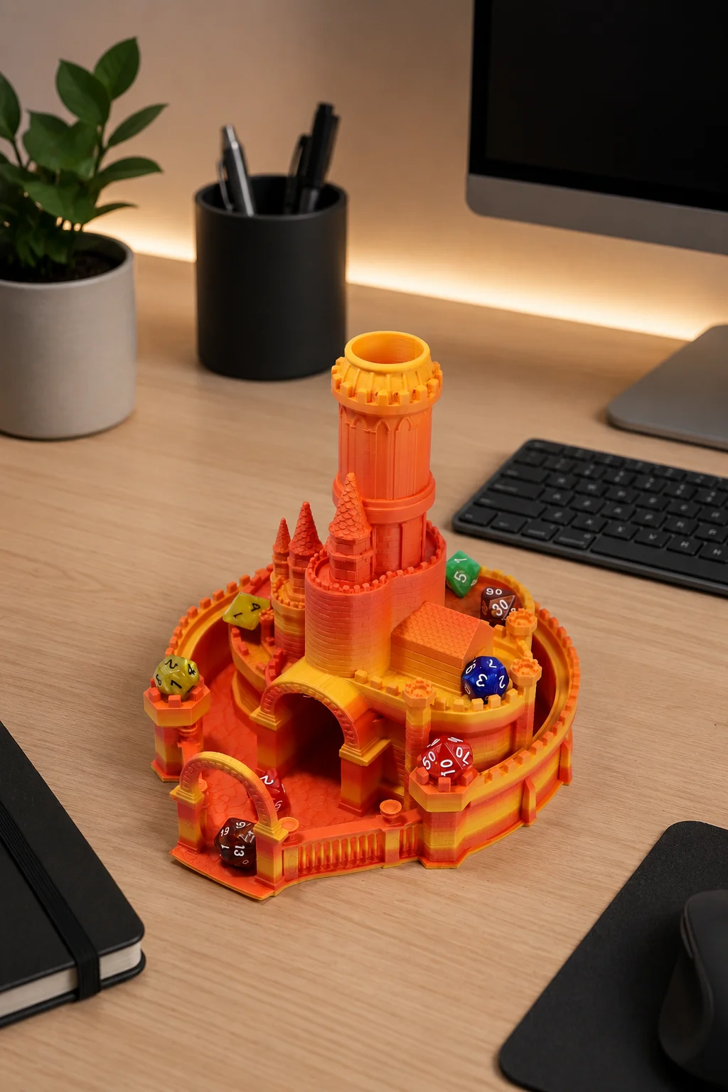 Fantasy Castle Dice Tower 3d model