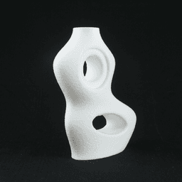 The Bora Vase STL 3D Print File, Home Decor Vase for Plants and Flowers, Digital Download for 3D Pri 3d model