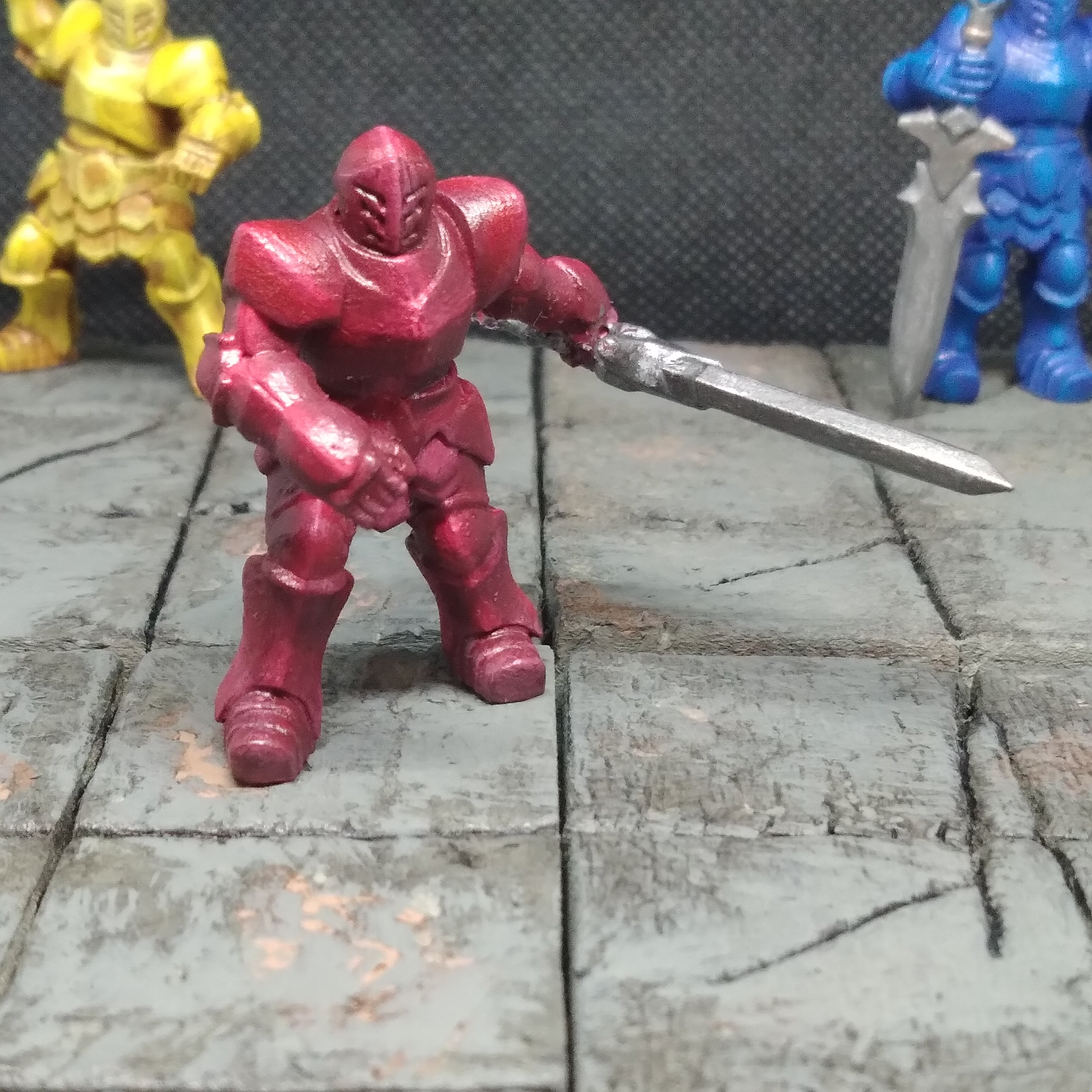 Knight Miniatures, CrestPlate Knight Bundle 3d model