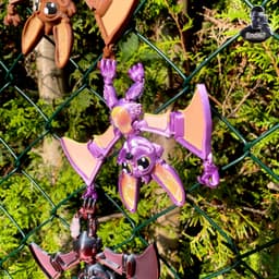Articulated cute Bat 3d model