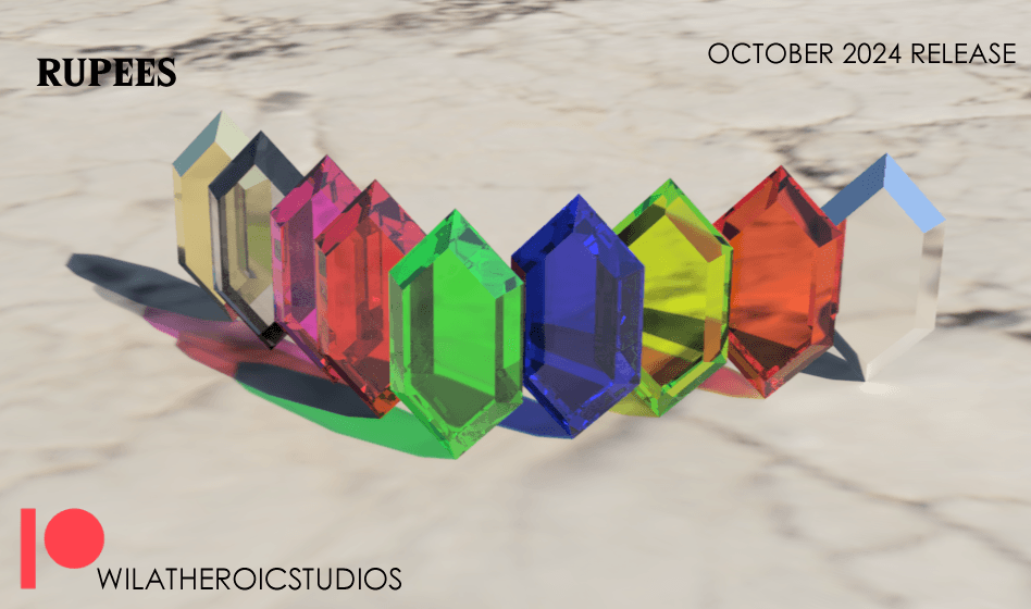 Rupees 3d model