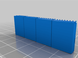 Signal box with train 3d model