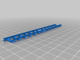 Signal box with train 3d model