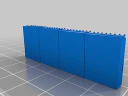 Signal box with train 3d model