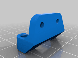 BMG Wind 3DTouch mount E3DV6 and Volcano compatable 3d model