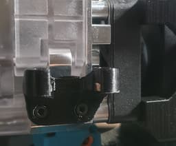 BMG Wind 3DTouch mount E3DV6 and Volcano compatable 3d model