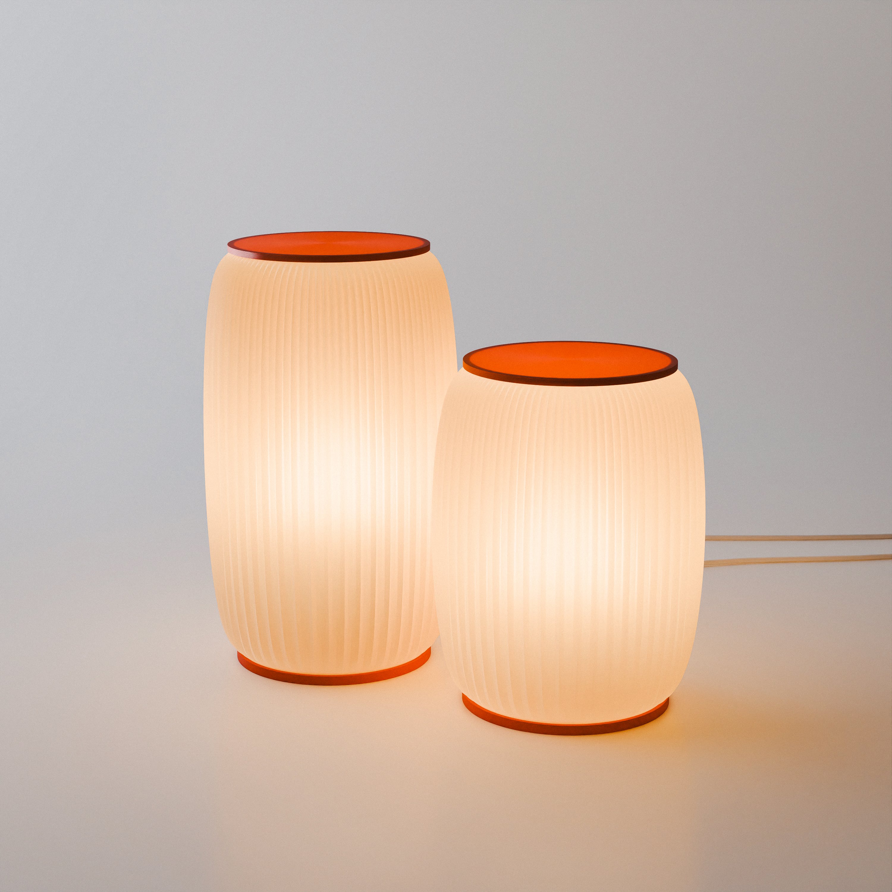 Kraft Lamps Set 3d model