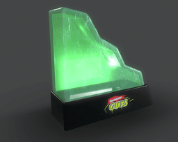 Argo Crag Trophy 3d model