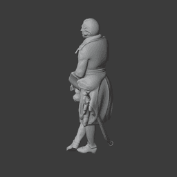 Andre Massena Napoleonic Soldier 3d model