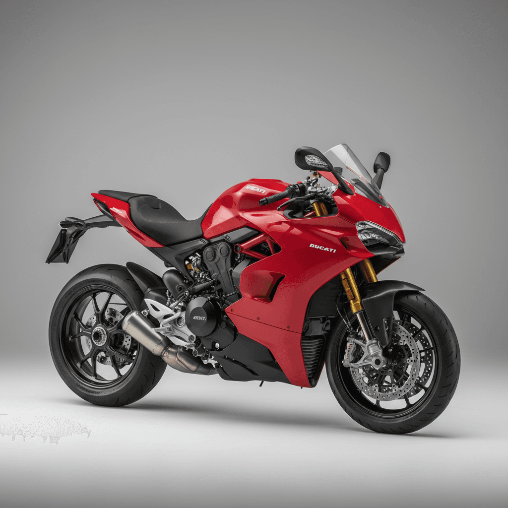 Ducati SuperSport950 Sport Touring Motorcycle 3d model
