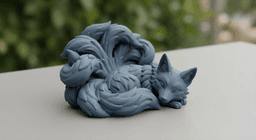 The Silent Fox Series: #10 3d model