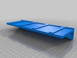 Peg Board large shelf 3d model