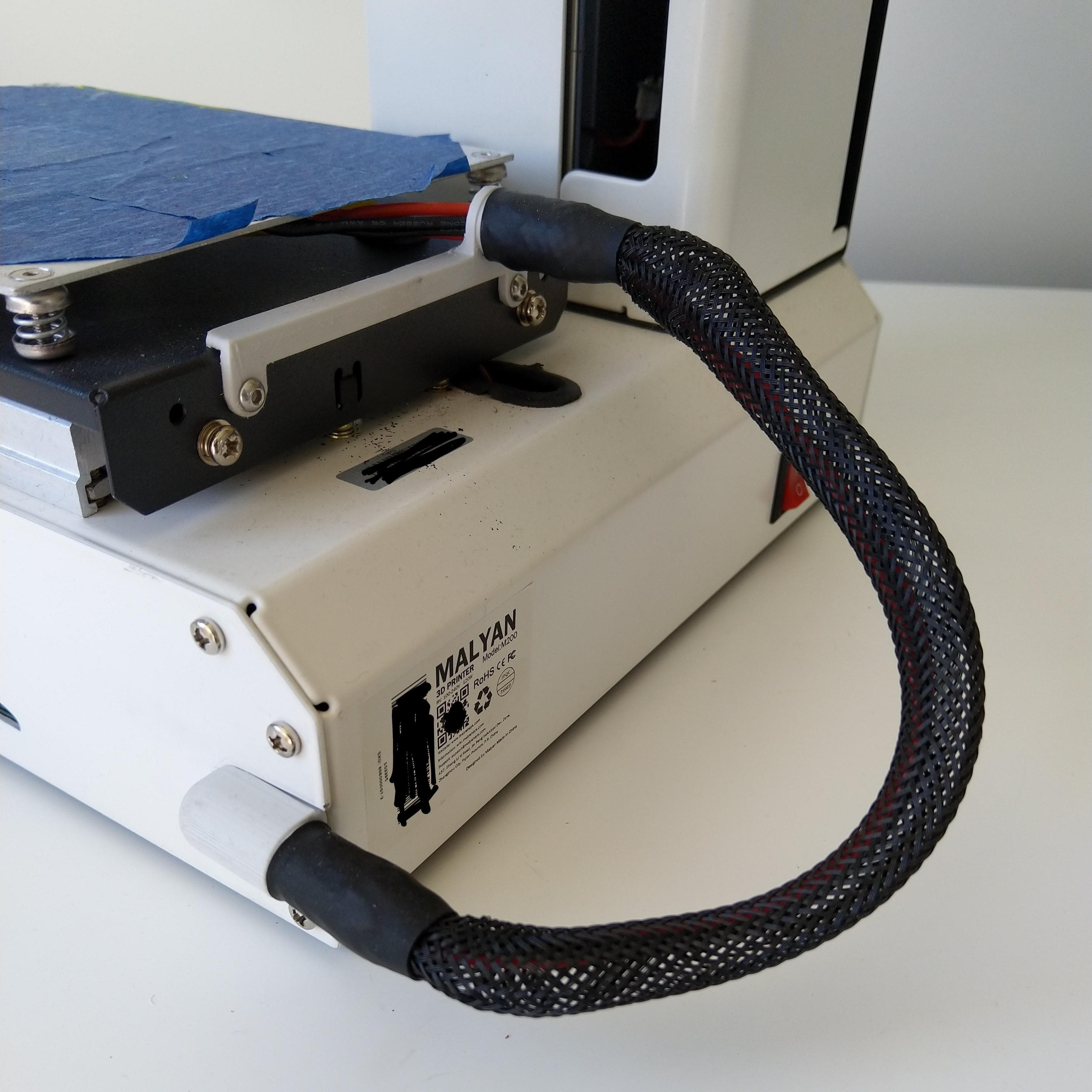 Malyan M200 cable exit 3d model