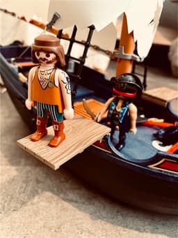 Playmobil - walk the plank - Pont de la mort 3d model