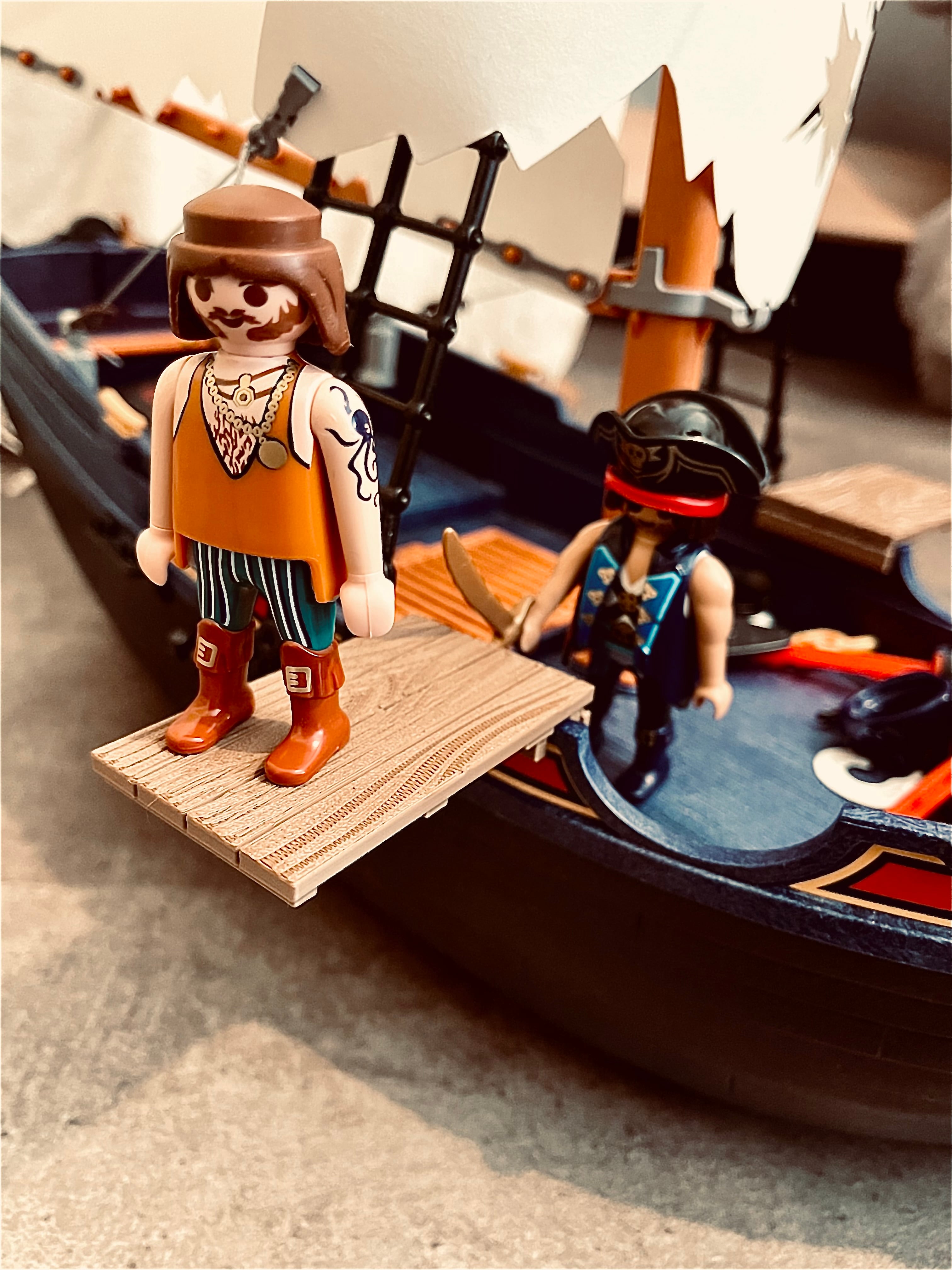 Playmobil - walk the plank - Pont de la mort 3d model