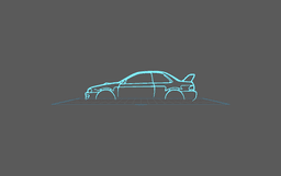 Mitsubishi - Lancer Evo Wall Art 3d model