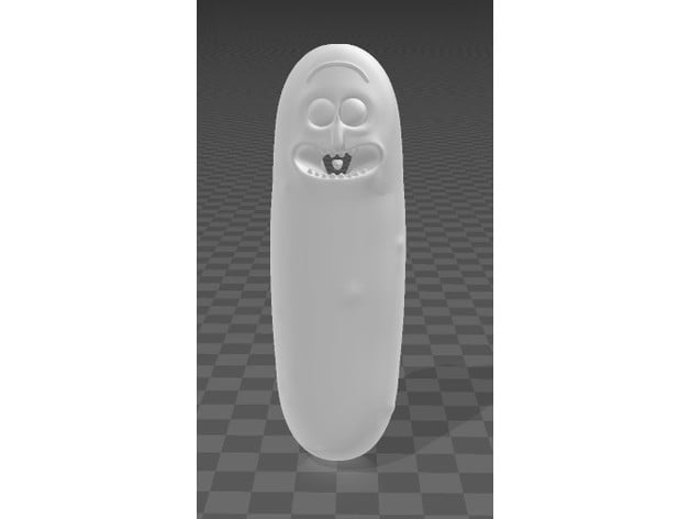 Pickle Rick Bic Buddy 3d model
