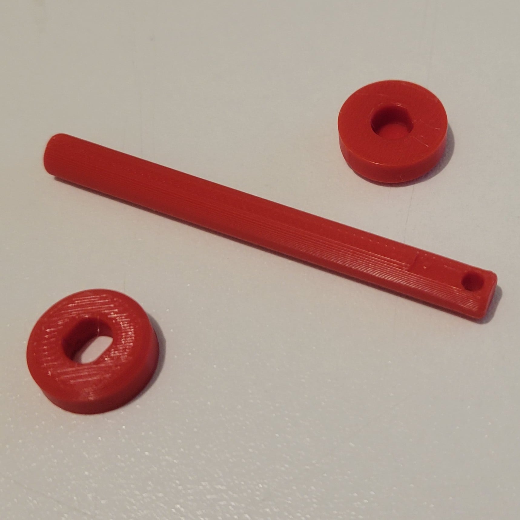 Duct Tape Keychain 3d model