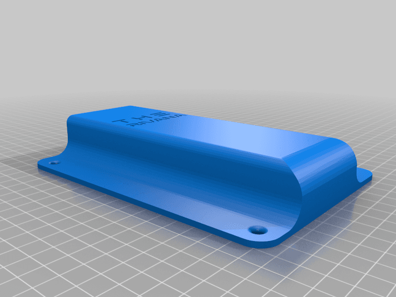 Wall Cover for 20mm wiring pipe 3d model