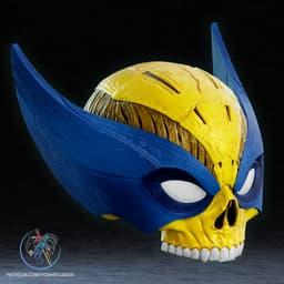 Skullified Wolverine 3D Printer STL File 3d model