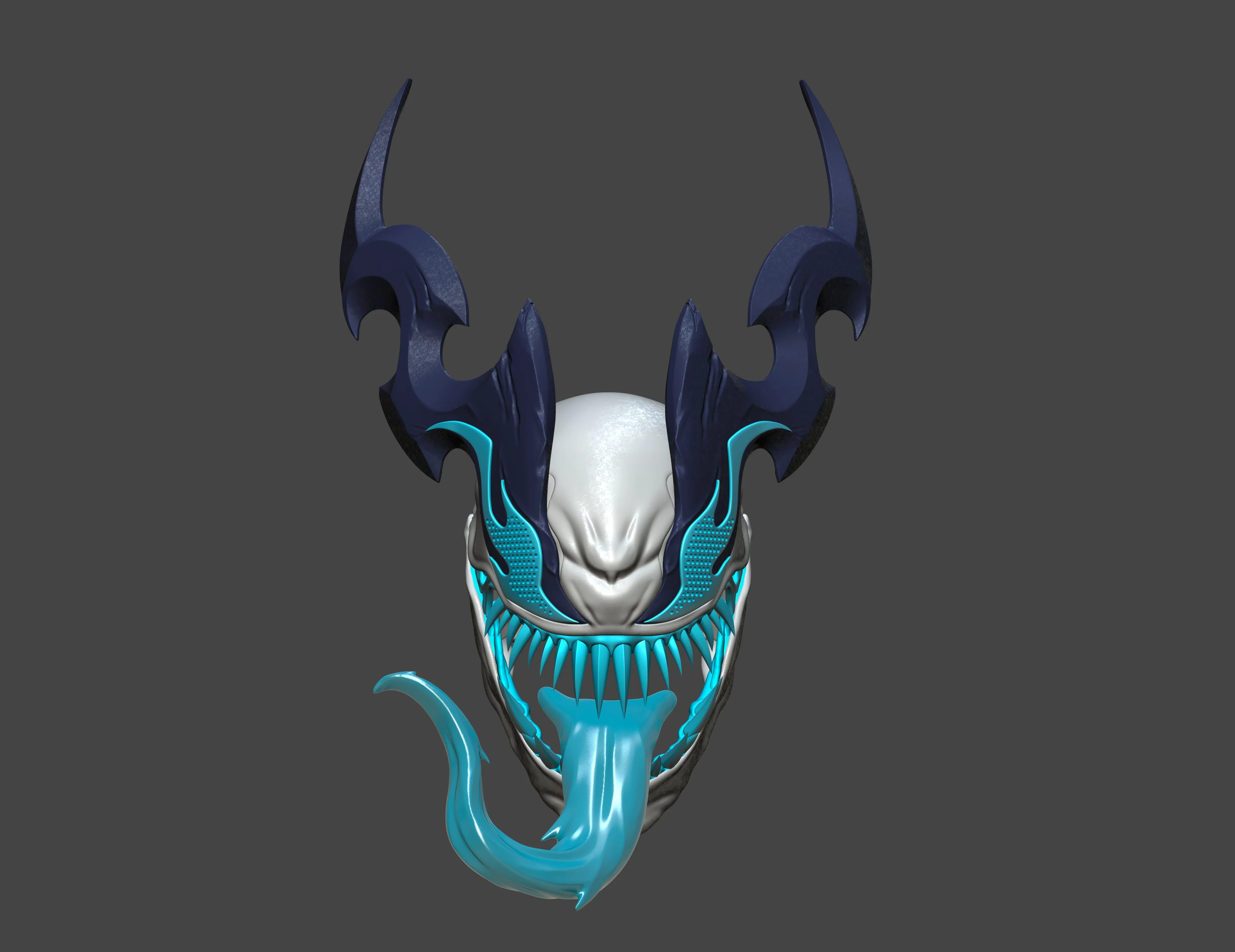Marvel Rivals Snow Venom 3d model