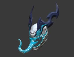 Marvel Rivals Snow Venom 3d model