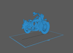 Harley Davidson - WLA Wall Art 3d model