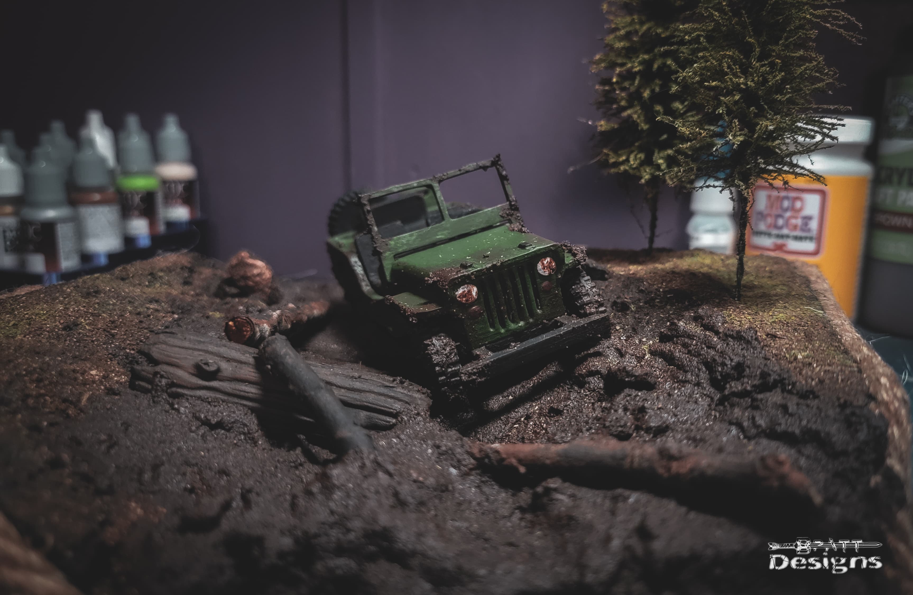 This was a fun print scaled it up to it fit my whole print bed and made this diorama.