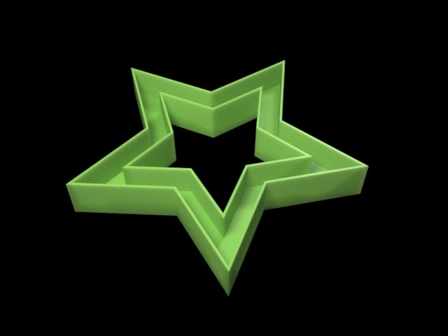 star deco.stl 3d model