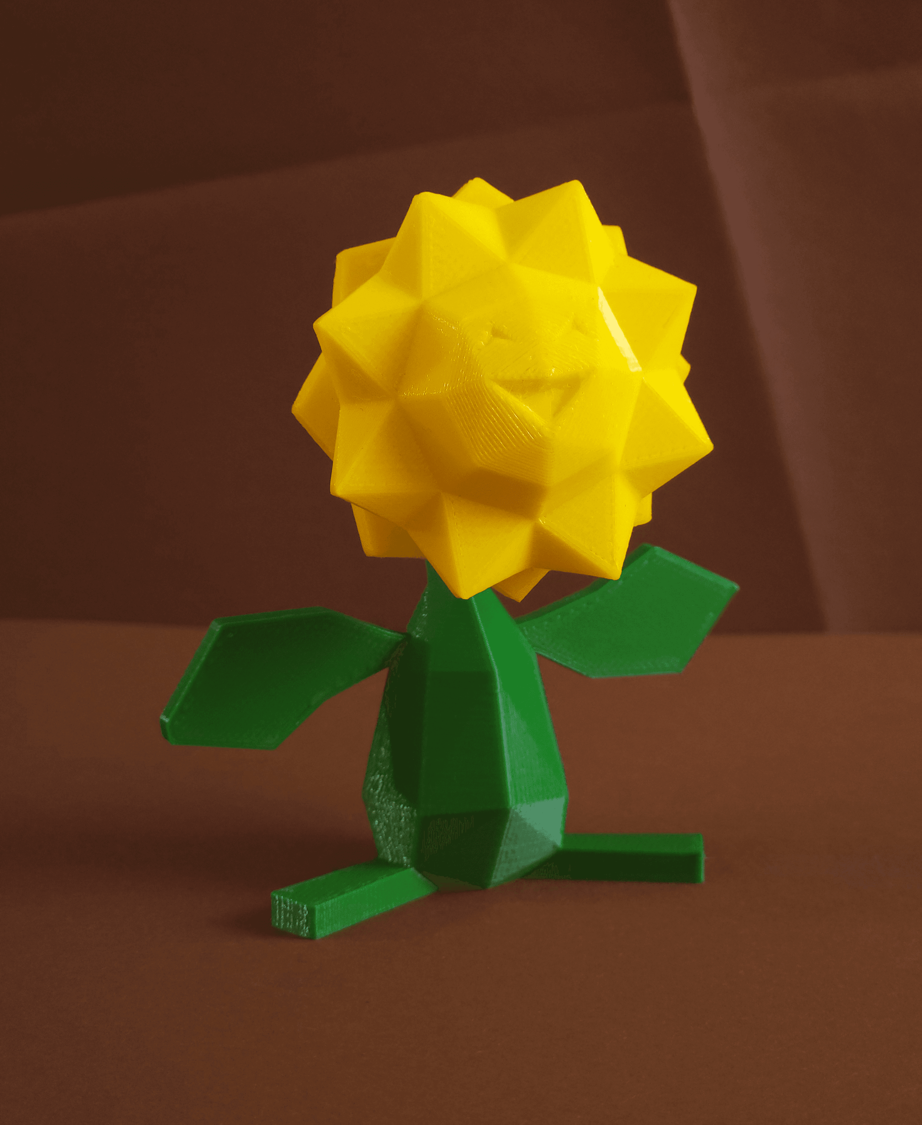 Sunflora Low Poly Pokemon 3d model