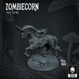 Zombiecorn 02 (50mm Base) 3d model