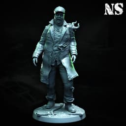 Father Dagon and Deep One Hybrids 3d model