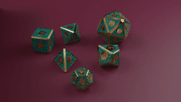 DICE SET ZELDA TEARS OF THE KINGDOM 3d model