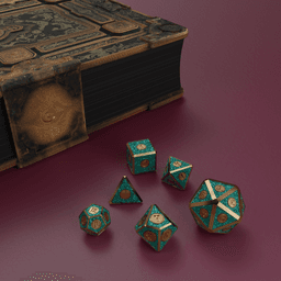 DICE SET ZELDA TEARS OF THE KINGDOM 3d model
