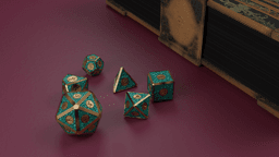 DICE SET ZELDA TEARS OF THE KINGDOM 3d model