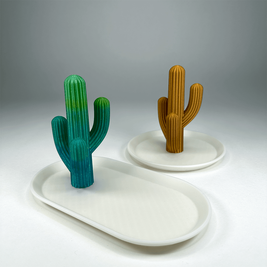 Cactus Jewelry Holder 3d model