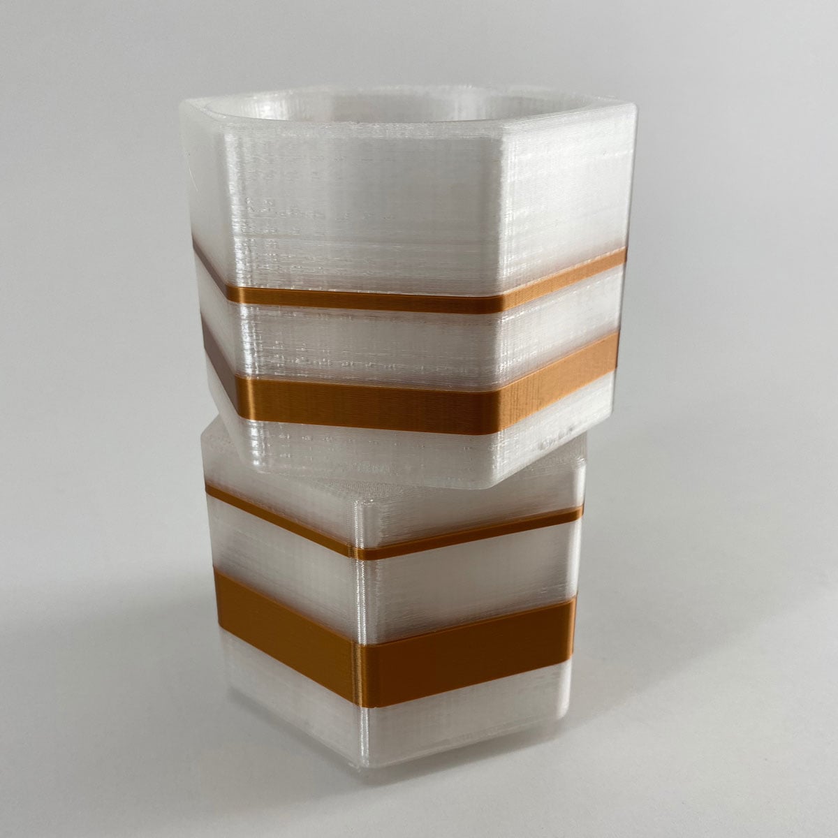 CH68-60 Stackable bin box module for creative home decor 3d print stl 3d model