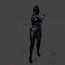 Sexy Sombra v2 3d model